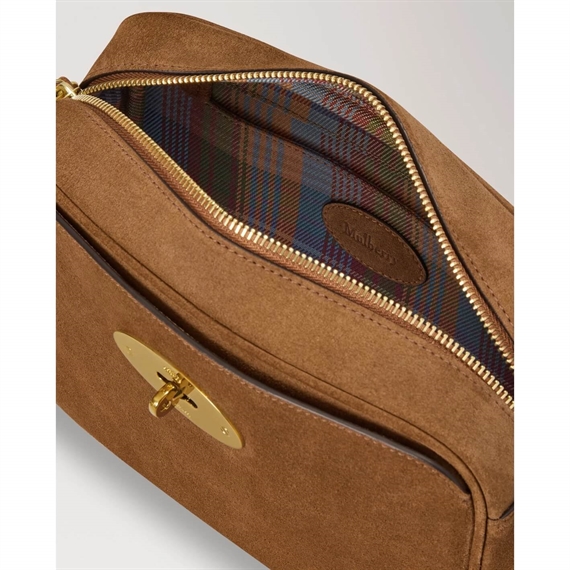 Darley Camera Bag Vintage Oak Suede